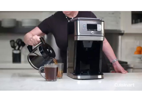 Cuisinart Burr Grind and Brew 12 Cup Coffeemaker Reviews Wayfair